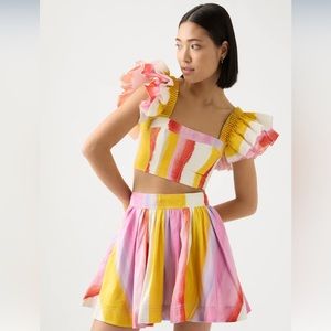 AJE imagination frill top and skirt - brand new w tags